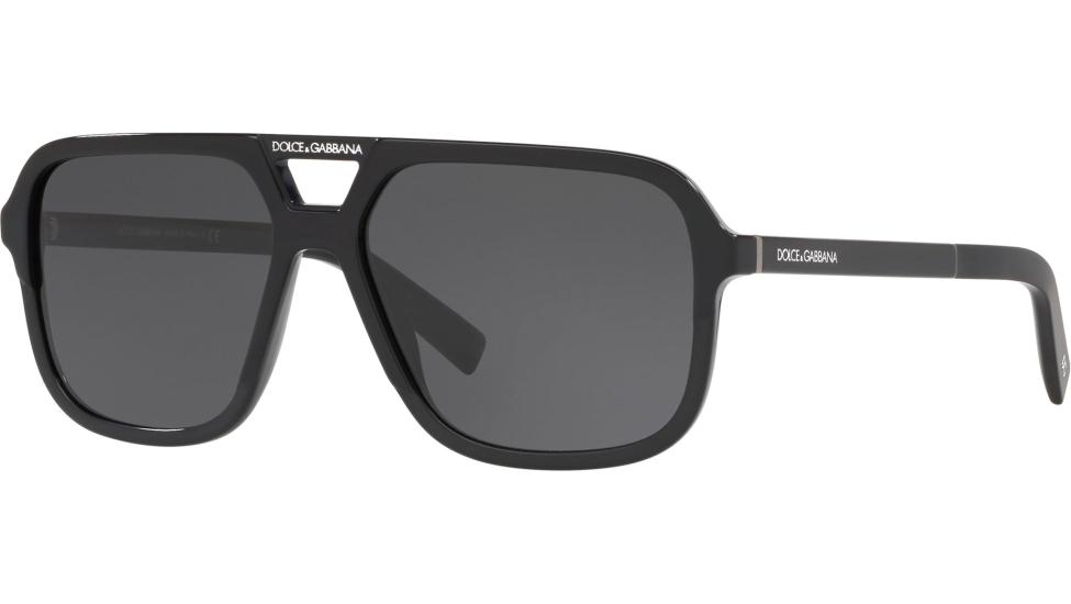 Dolce & Gabbana DG4354 (501/87) 58 | Unisex Siyah Güneş Gözlüğü